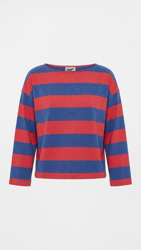 The Rugby Boatneck Long-Sleeve Tee In Club Cotton | Shopbop