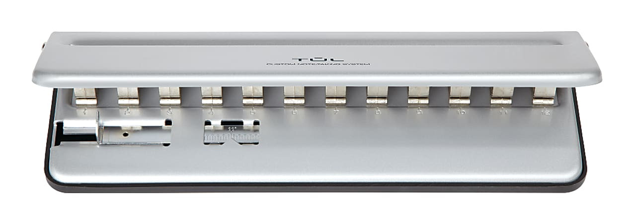 TUL® Discbound Notebook System Hole Punch, Silver | Office Depot and OfficeMax 