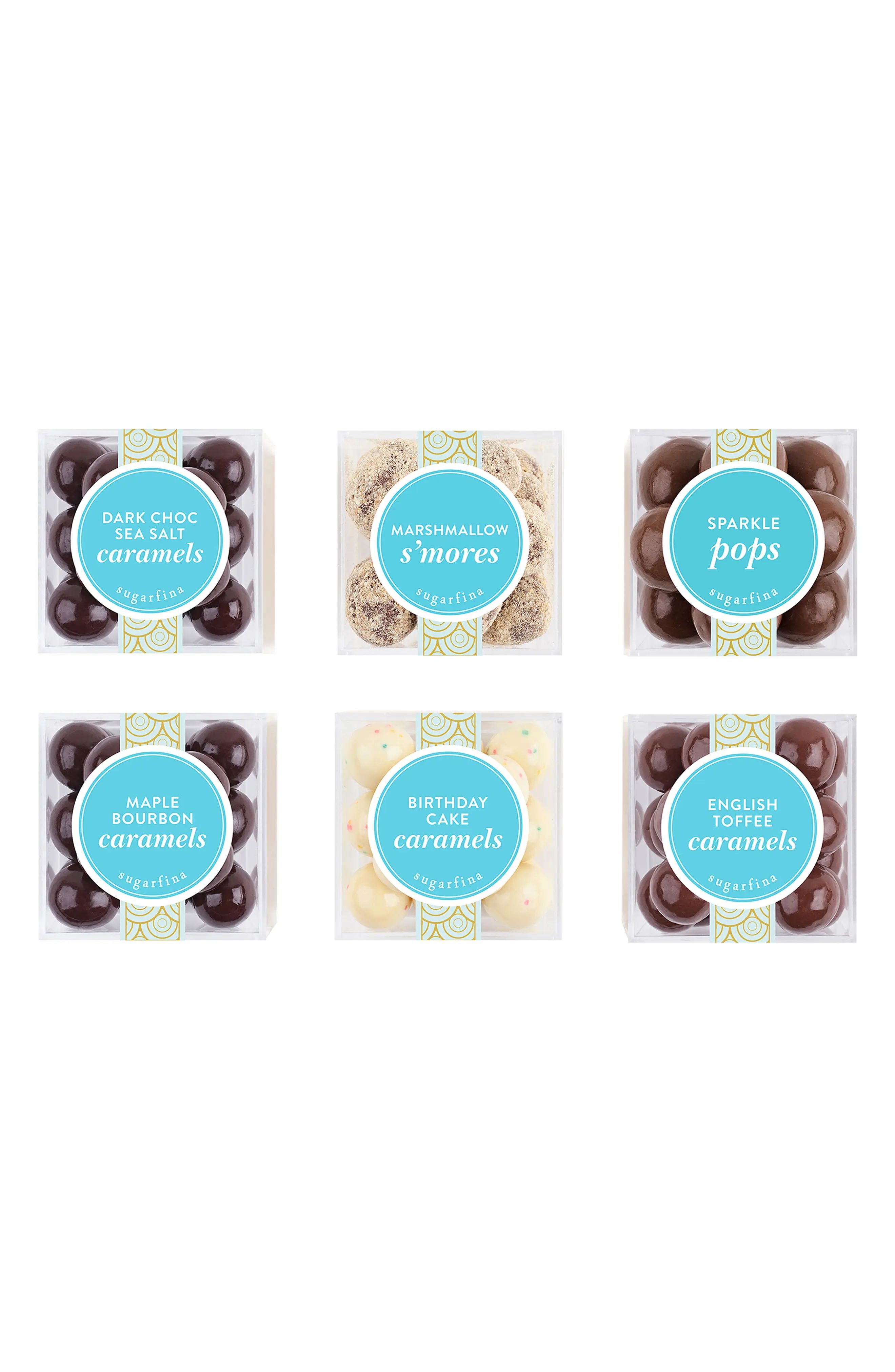 Sugarfina Set Of 6 Chocolate Lovers' Delight Candy Boxes | Nordstrom