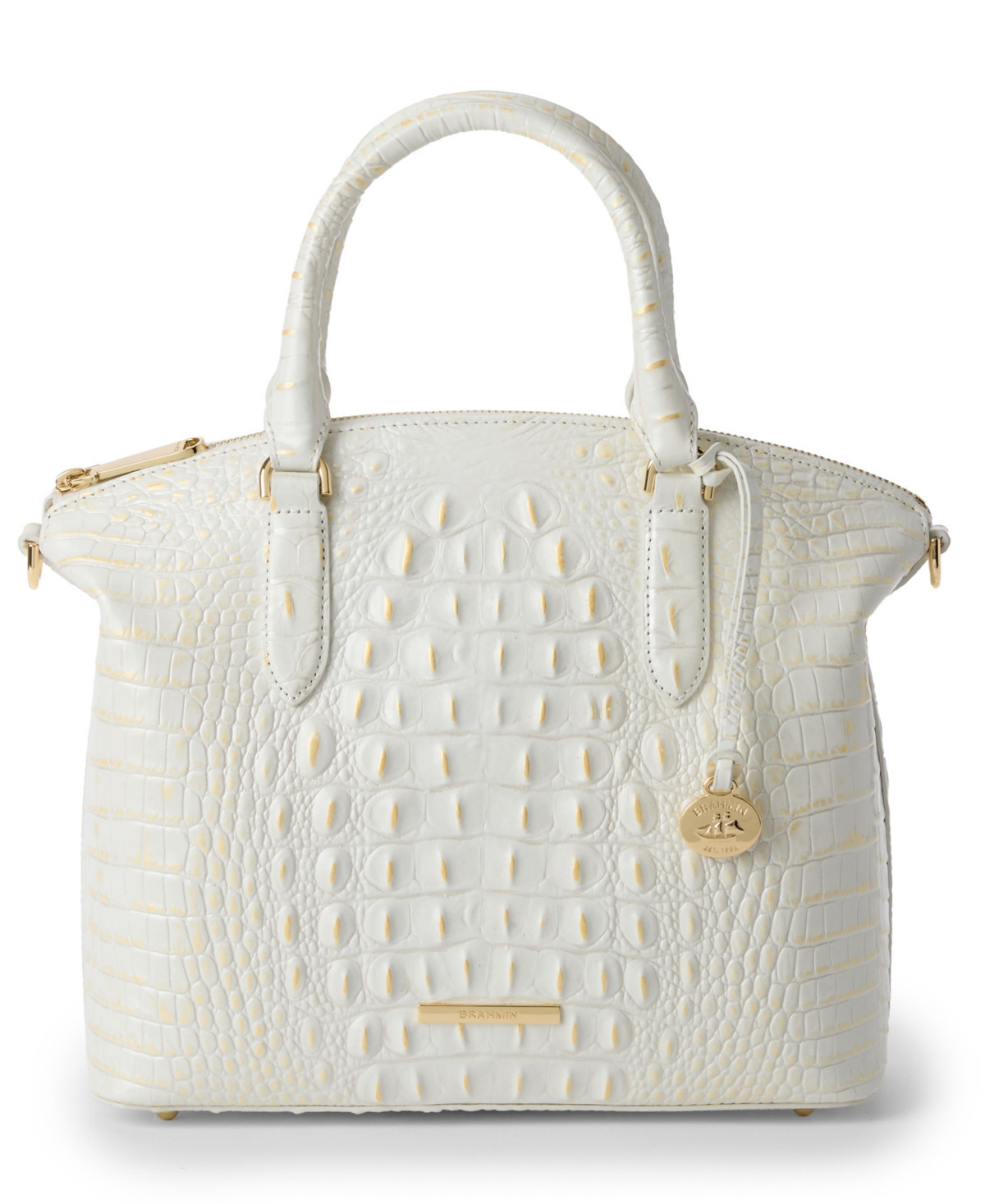 Brahmin Duxbury Leather Satchel Bag - Chantilly | Macy's