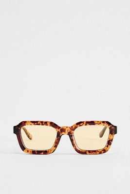 Meller Tigris Yellow Nayah Sunglasses | Urban Outfitters UK