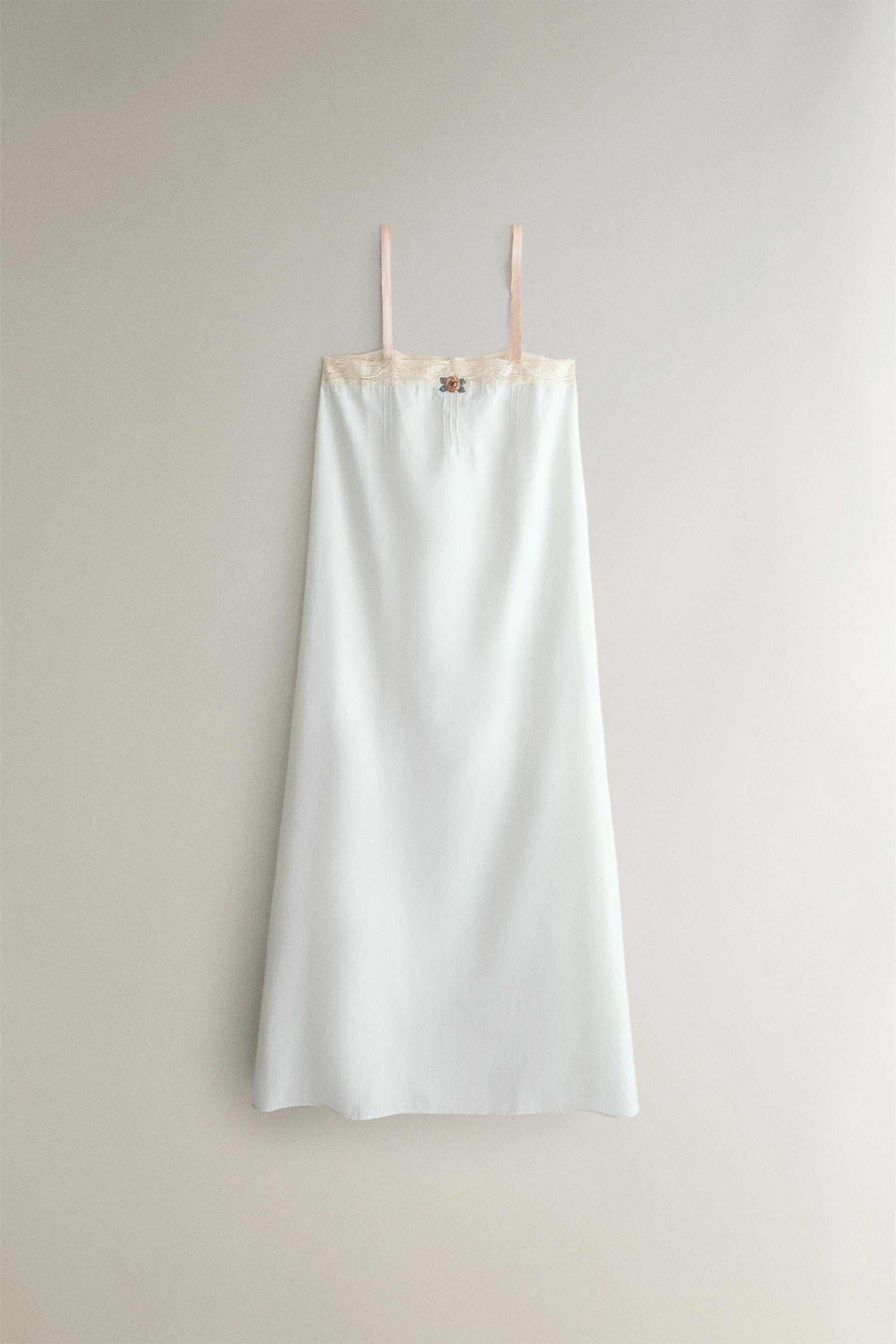 FLORAL LACE NIGHTDRESS | Zara UK