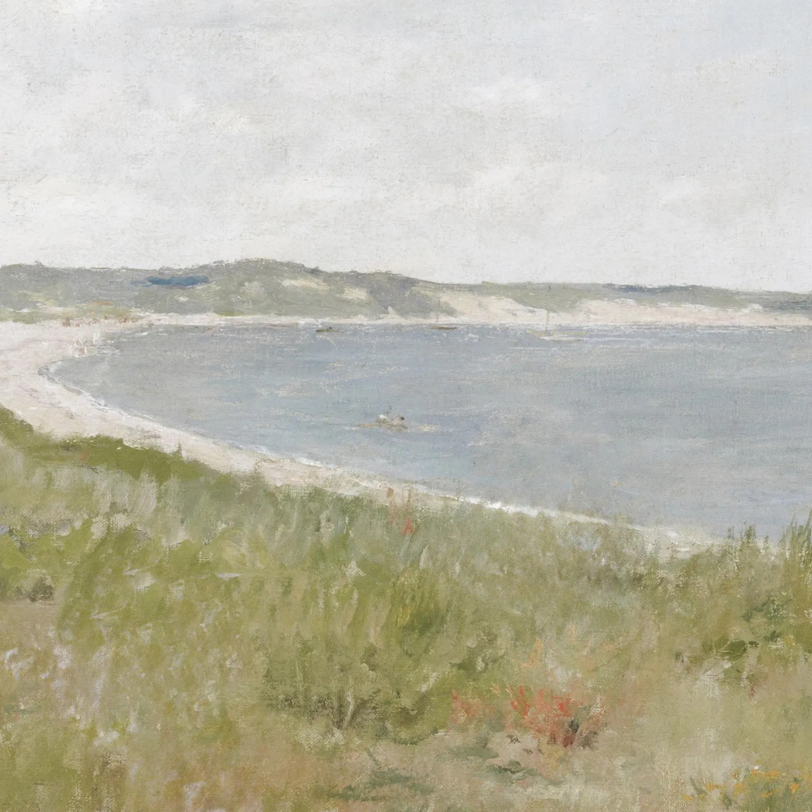 Vintage Coastal Wall Art | Framed Gold Seaside Painting | Impressionist Landscape | N31 - Etsy | Etsy (US)