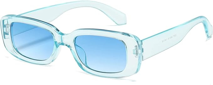 kimorn Rectangle Sunglasses for Women Men Trendy Retro Fashion Sun Glasses 90’s Vintage UV 400 ... | Amazon (US)