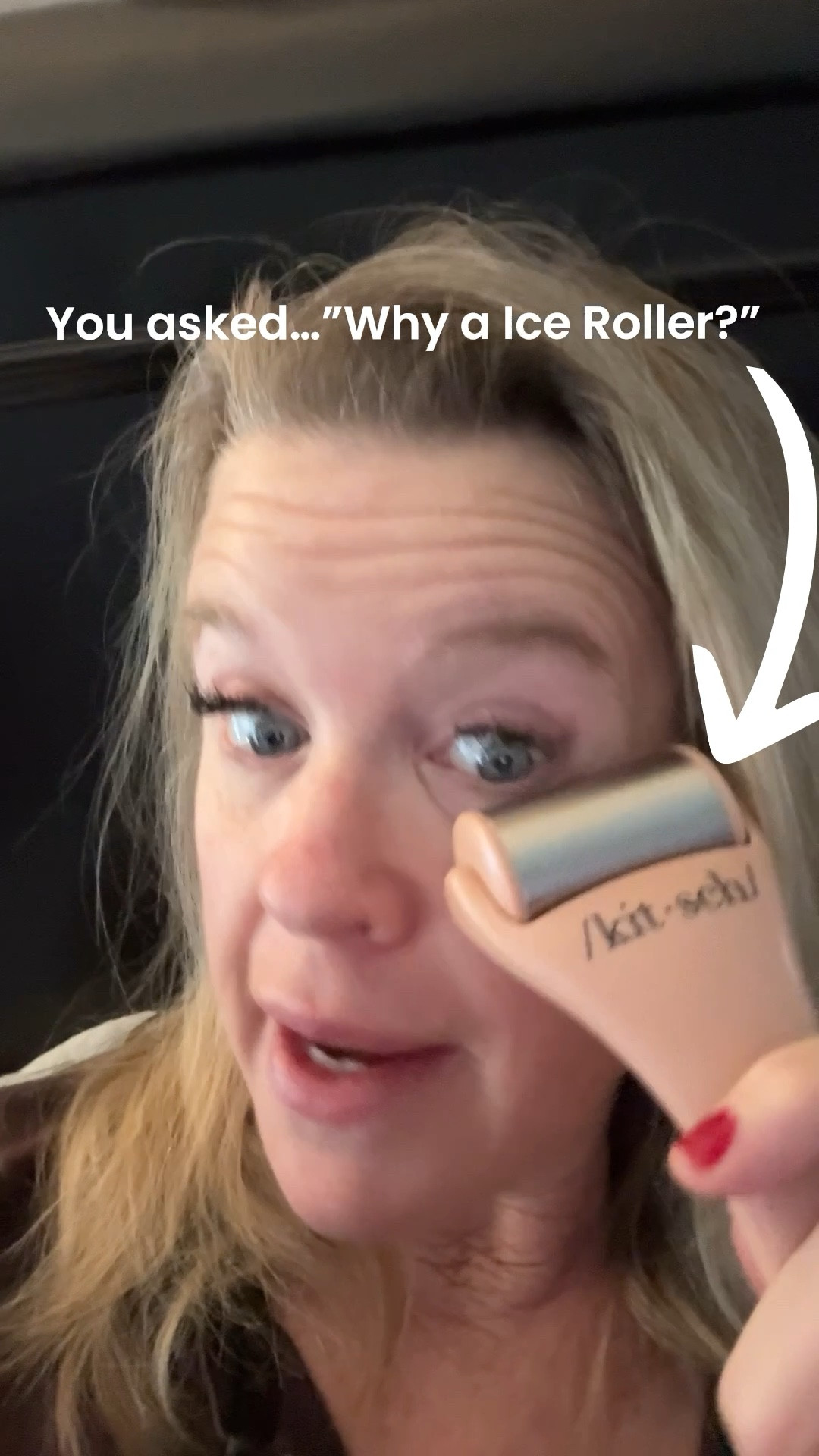 You asked why?
Why an Ice roller?

After Melanoma cancer surgery recovery..

A large incision/scar center stage on my face….

Care for the BEST healing results is very important to me, for the best outcome.

I did a lot or pre surgery and post surgery prep and care.

One of the items I have been living is the Ice roller…
Perfect for a regular skin care regime, to helped puff, help shrink pots and so much more.

But, for a scar… the ice roller helps massage … massaging your scar is very important to help break up the scar tissue underneath. 
The cool roller feels realer good and it helps for you to apply a lot of pressure without hurting.
I’ve been using everyday, sometimes a couple times a day to do this process.

A must have tool, that is affordable and easy to use. Great to apply a skin face mask, to push the product into you skin..etc (great gift too) 
Under $15


#LTKmorningroutine #LTKstorytime #LTKBeauty