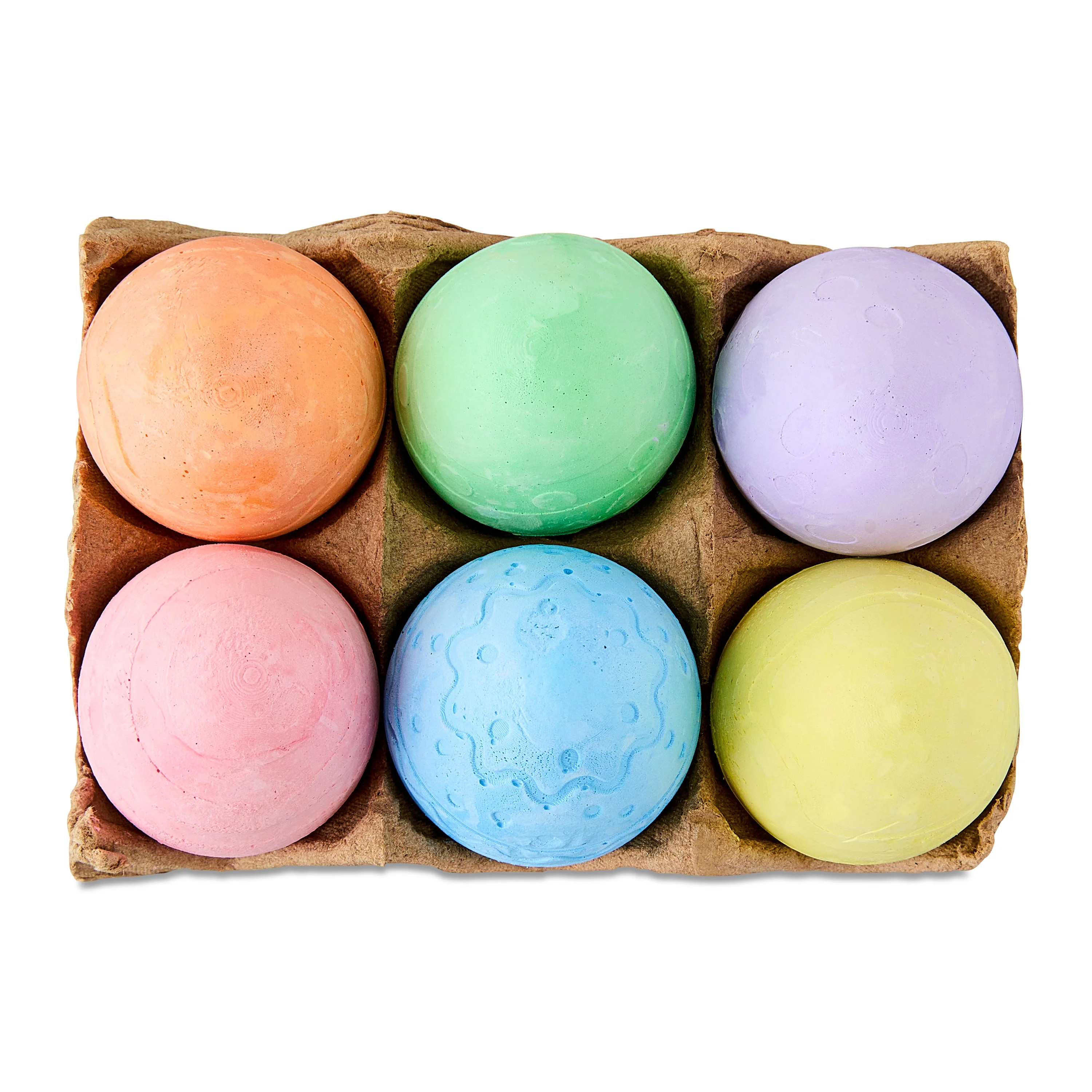 Egg-Shaped Chalk, Multicolor, 6 Pieces, Easter by Way To Celebrate | Walmart (US)