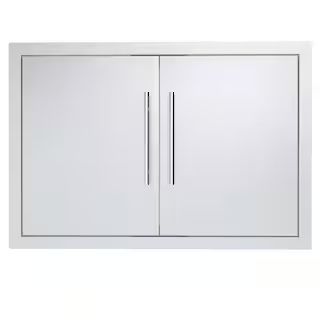 Texan 30 in. Stainless Steel 2-Door Access-Door Unit | The Home Depot