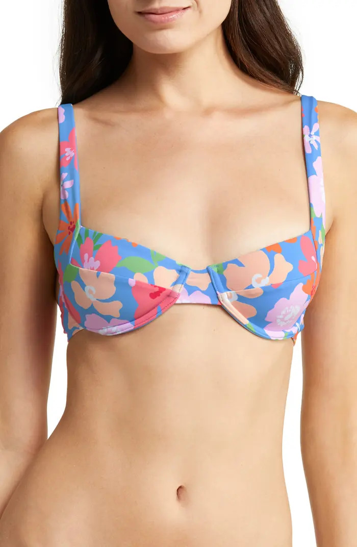 Billabong Summer Field Underwire Bikini Top | Nordstrom | Nordstrom
