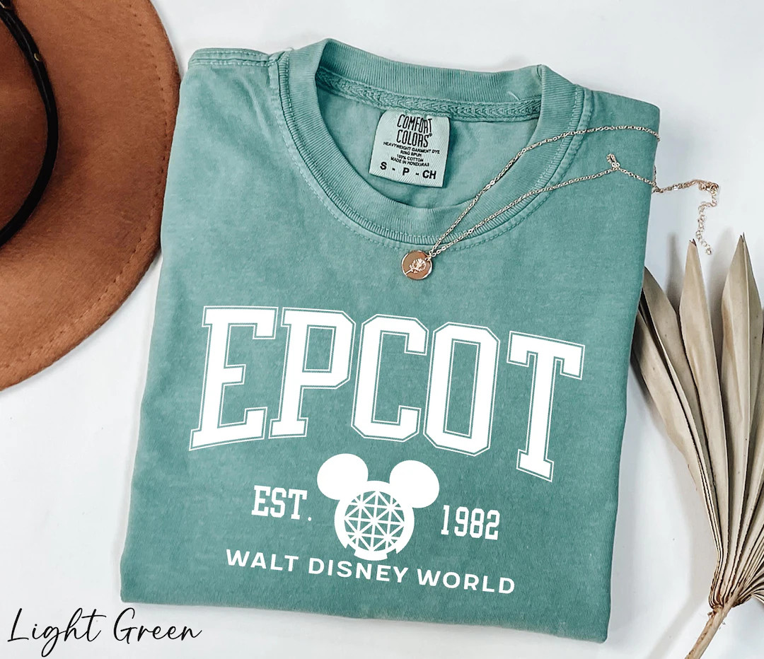 Comfort Colors® Epcot Est 1982 Shirt, Epcot Shirt, Walt Disney World Shirt, Mickey Head Epcot Te... | Etsy (US)