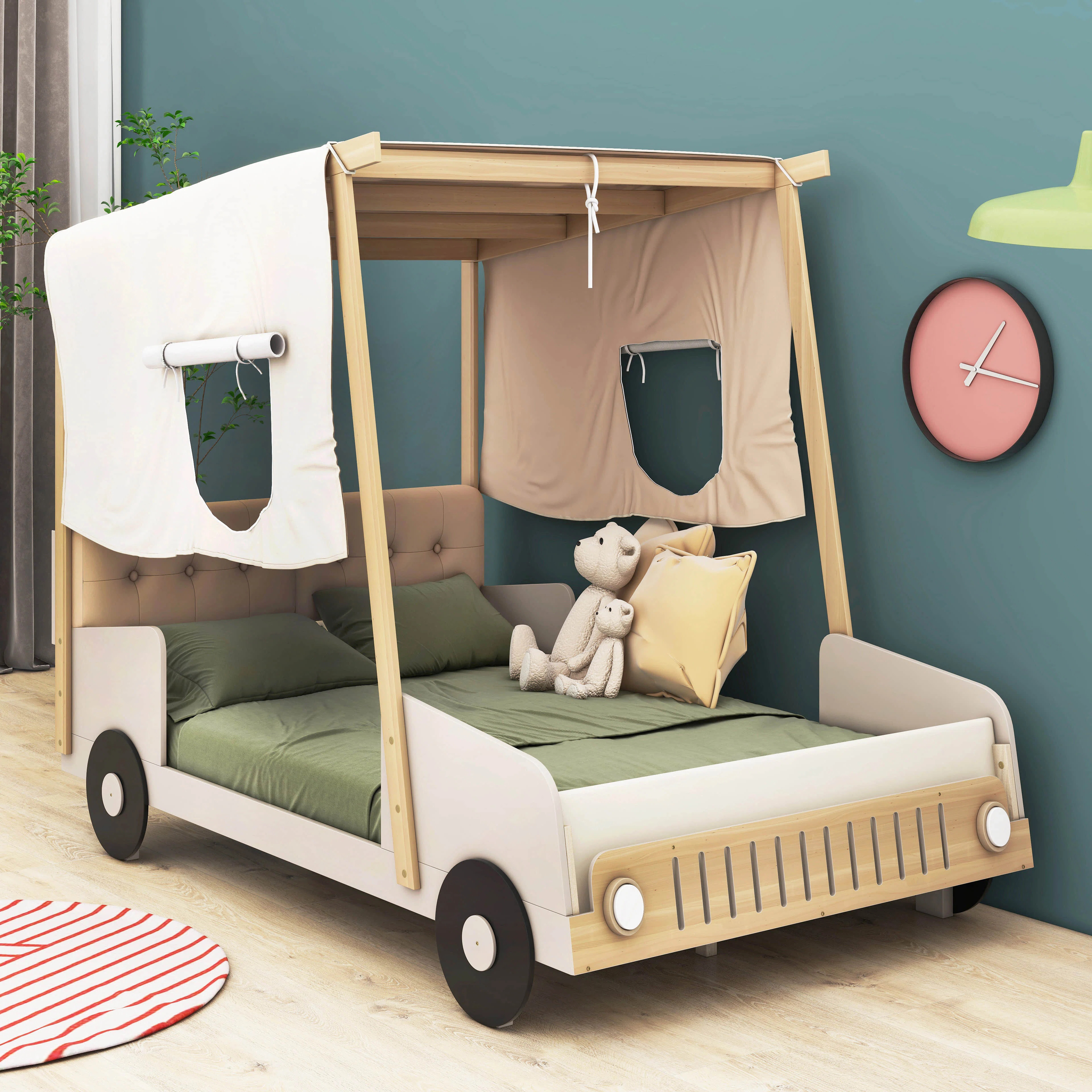 Mariska Canopy Storage Bed | Wayfair North America