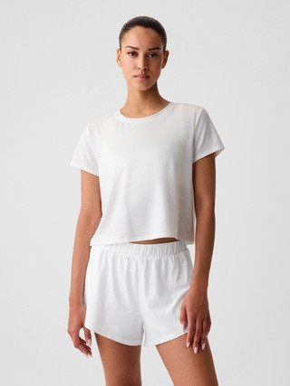 GapFit Breathe Cropped Shirt | Gap (US)