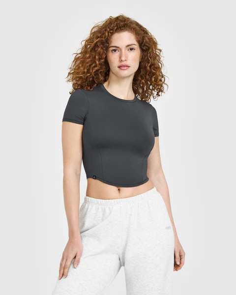 Mellow™ Soft Mid Short Sleeve T-Shirt 
 Coal | Oner Active (UK / US)