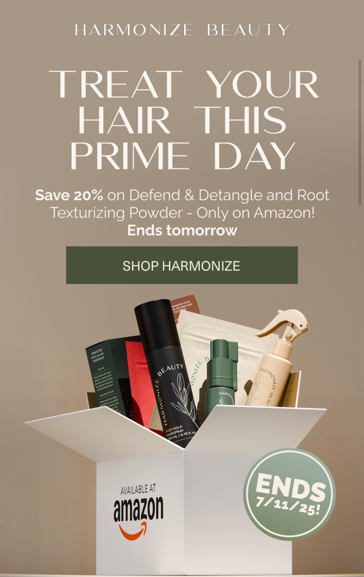 One of my favorite hair brands!!! Grab it before the sale ends! 

#harmonizebeauty #primeday #sale #bighair

#LTKStyleTip #LTKBeauty #LTKSaleAlert