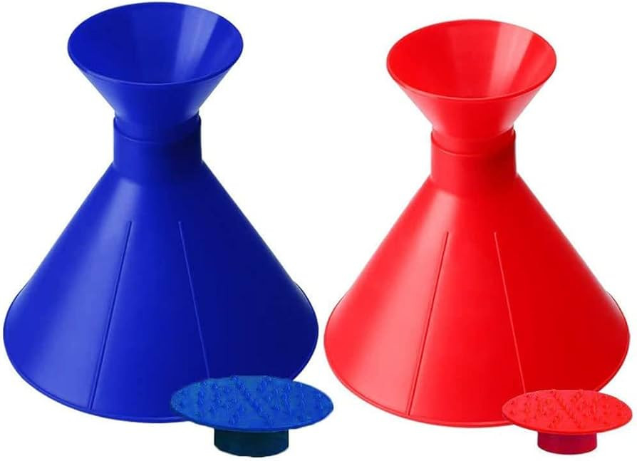 Magic Car Ice Scraper, 2 in 1 Multifunctional A Round Ice Scraper, Cone-Shaped Magic Funnel Car W... | Amazon (US)