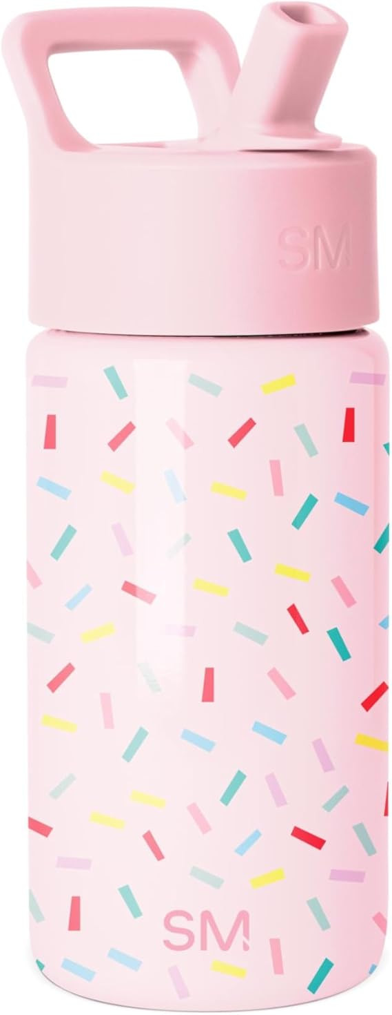 Simple Modern Kids Summit Water Bottle with Straw Lid | 14oz Stainless Steel Cup Insulated Tumble... | Amazon (US)