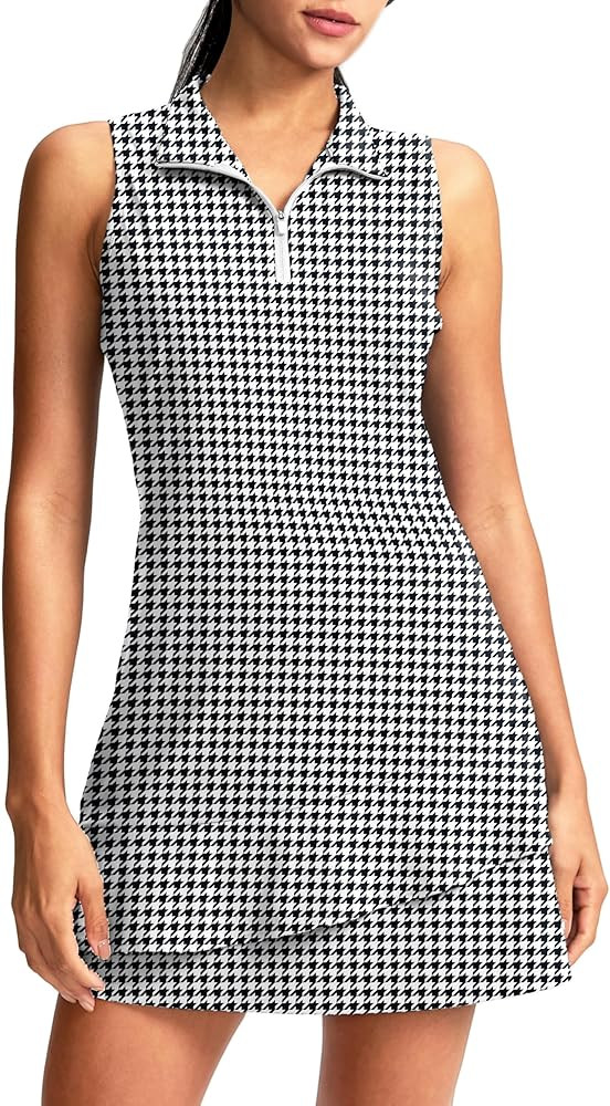 G Gradual Tennis Dress for Women Golf Outfits with Shorts and Pockets Sleeveless Active Exercise ... | Amazon (US)