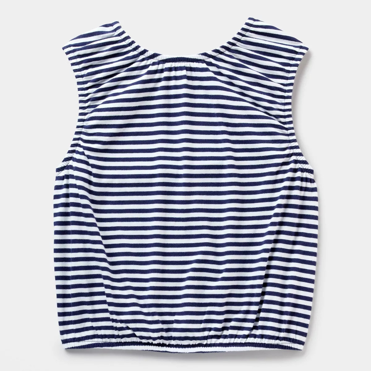 Women's Bubble Hem Tank Top - A New Day™ Navy Blue M | Target