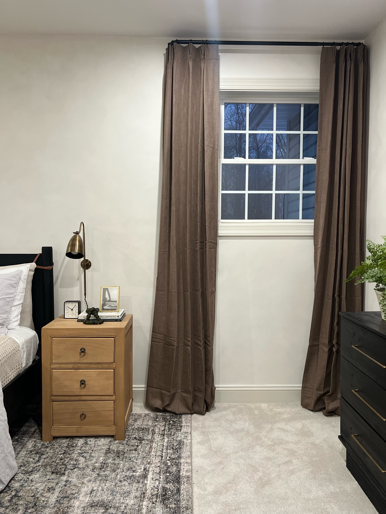 The number one best seller for last week were these really affordable pinch pleat drapes! 

This is cafe brown. We have 9 foot ceilings so I ordered 108” and will hem them. You can use hem tape or whip stitch.

These curtain rods are fantastic too! Great quality for the price!

#LTKStyleTip #LTKHome