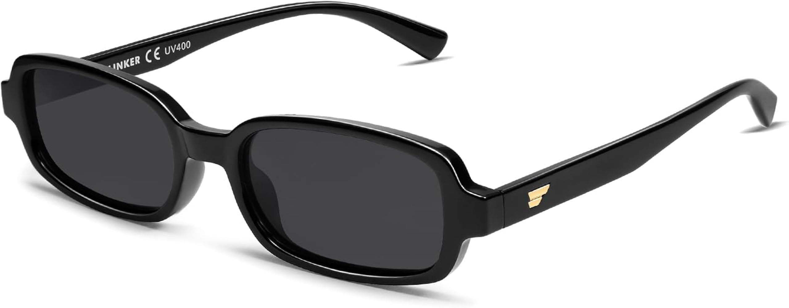 VANLINKER Retro Rectangle Polarized Sunglasses for Women Men Small 90s Style Vintage Trendy Narro... | Amazon (US)