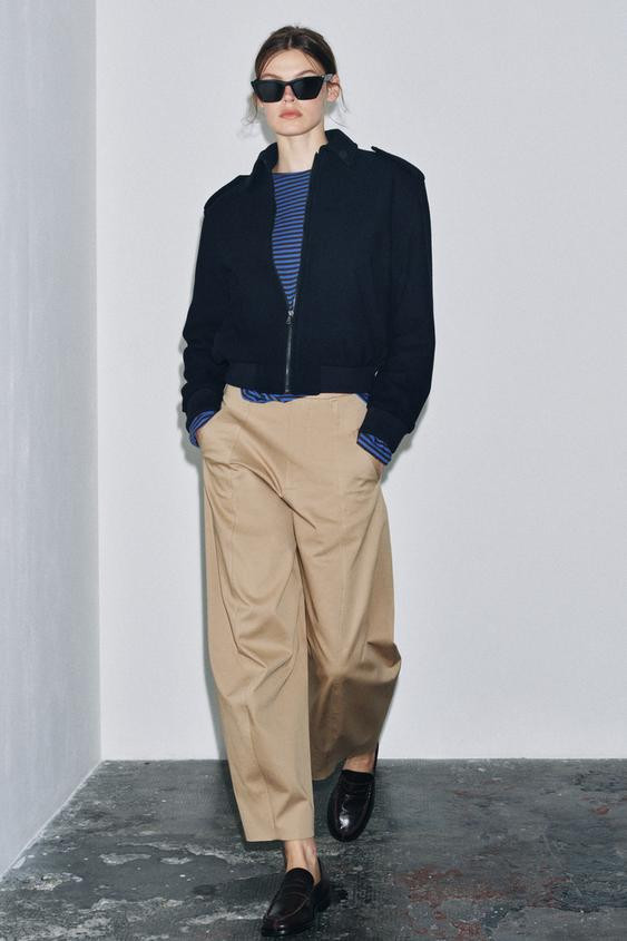 TAPERED ZW COLLECTION PANTS | Zara US