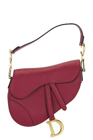Dior Saddle Bag in Red | FWRD 