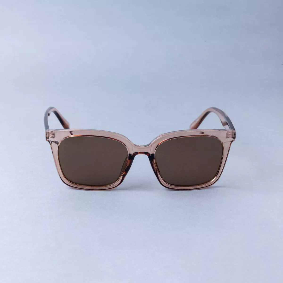 Women's Classic Preppy Square Sunglasses - Shade & Shore™ Brown | Target