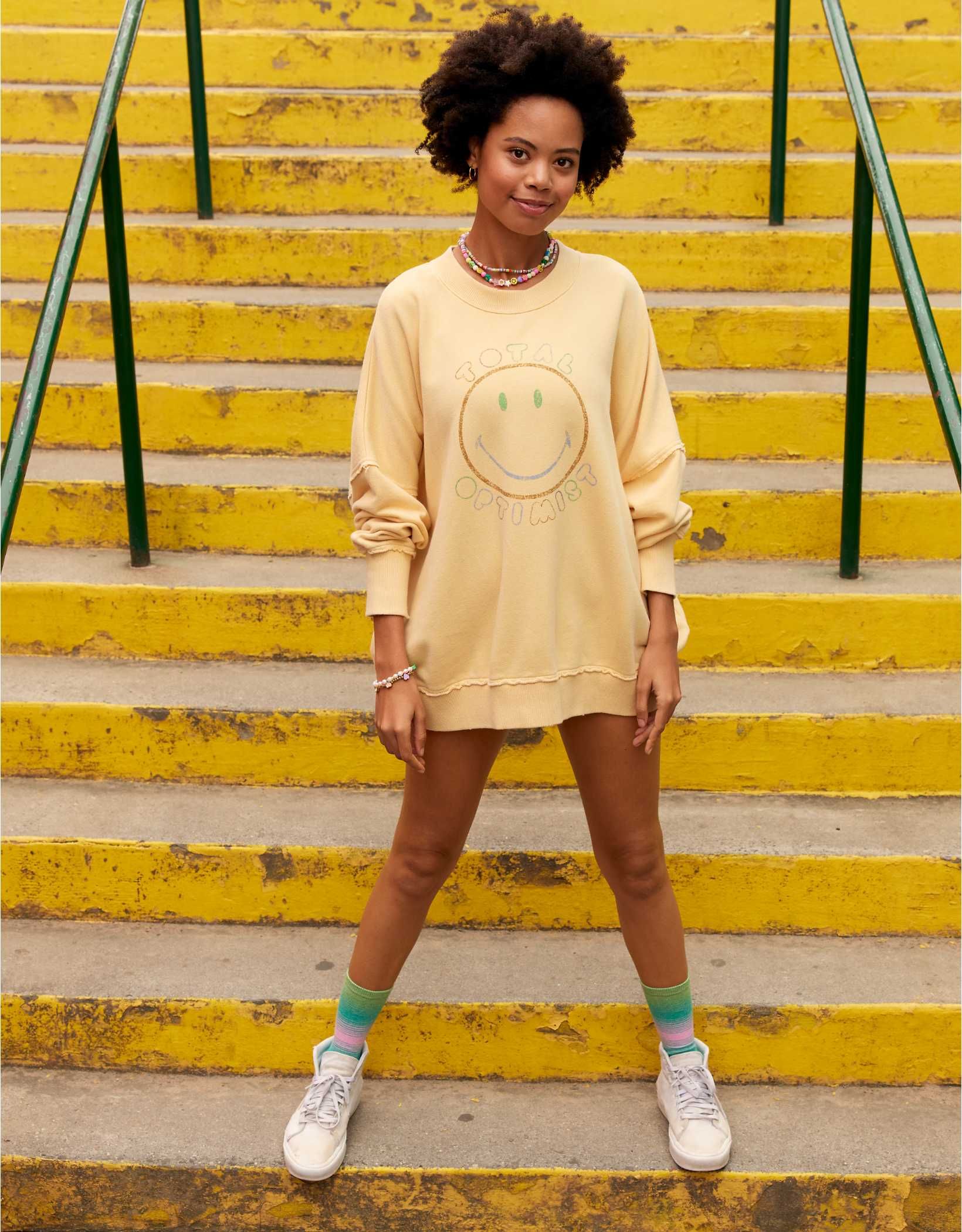 Aerie The Happiest Oversized Sweatshirt | American Eagle Outfitters (US & CA)