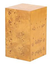 12x20 Burled Accent Table | TJ Maxx