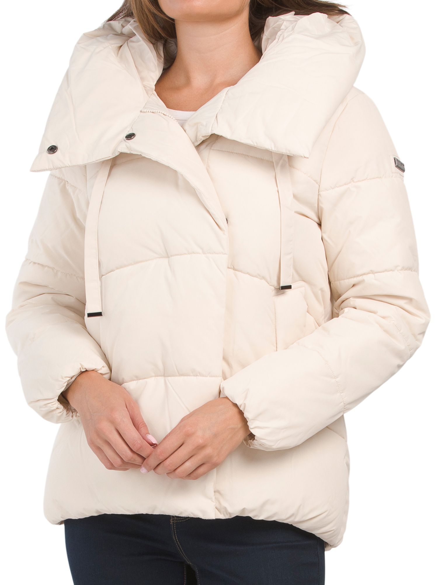 Cozy Oversized Hooded Puffer Coat | TJ Maxx