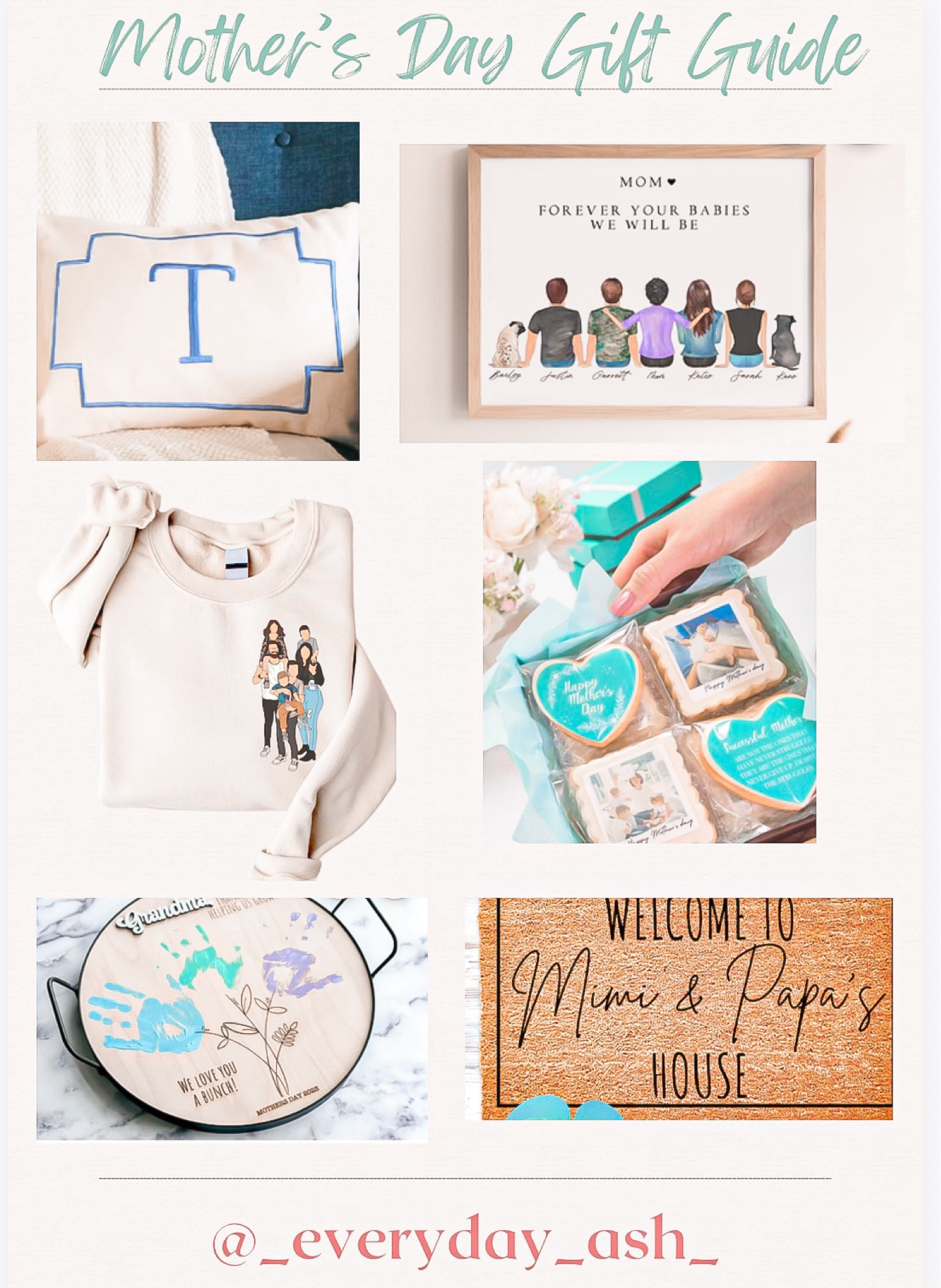 Mother’s Day gift ideas 🤎


Gifts for mom, gift guide, Mother’s Day gift ideas, gifts for her, personalized pillow, personalized artwork, personalized sweatshirt, personalized cookies, personalized serving tray, personalized gifts, mini and papas door mat 

#LTKfindsunder100 #LTKstyletip #LTKGiftGuide