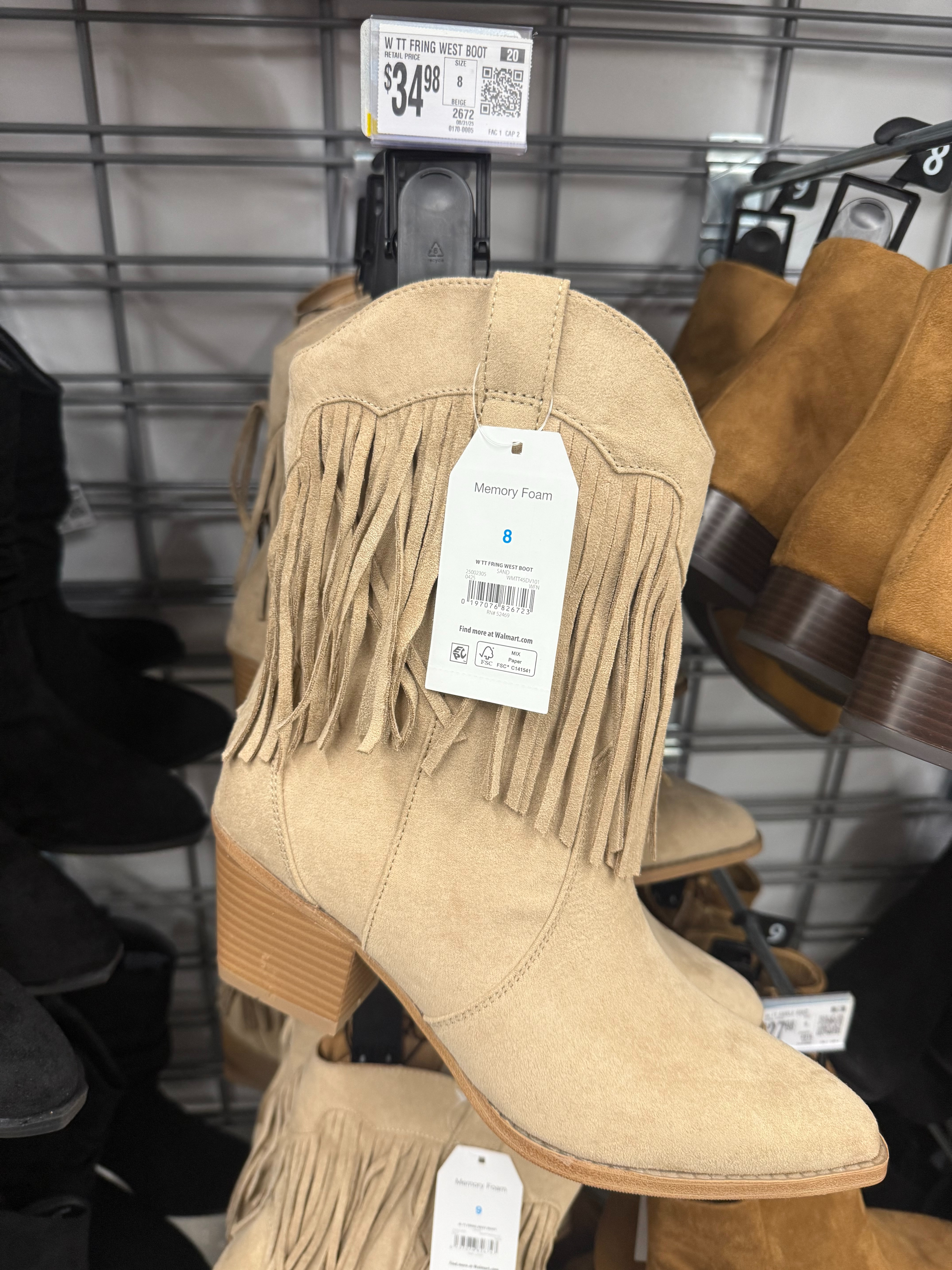 🤠 Boots made for fall adventures! These fringe western booties are PERFECT for country concerts, Nashville trips, or just adding a little Western flair to your wardrobe.

👉 Shop them on my LTK while they’re still in stock!

#WesternBoots #NashvilleStyle #ConcertOutfit #WalmartFashion #FallBooties #Fringeboots 

 #LTKSeasonal #LTKFindsUnder50 #LTKShoeCrush