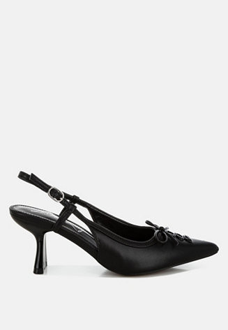 Danvers Kitten Heel Pointy Slingbacks | Macy's