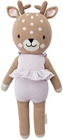 cuddle + kind Violet The Fawn Little 13" Hand-Knit Doll – 1 Doll = 10 Meals, Fair Trade, Heirlo... | Amazon (US)