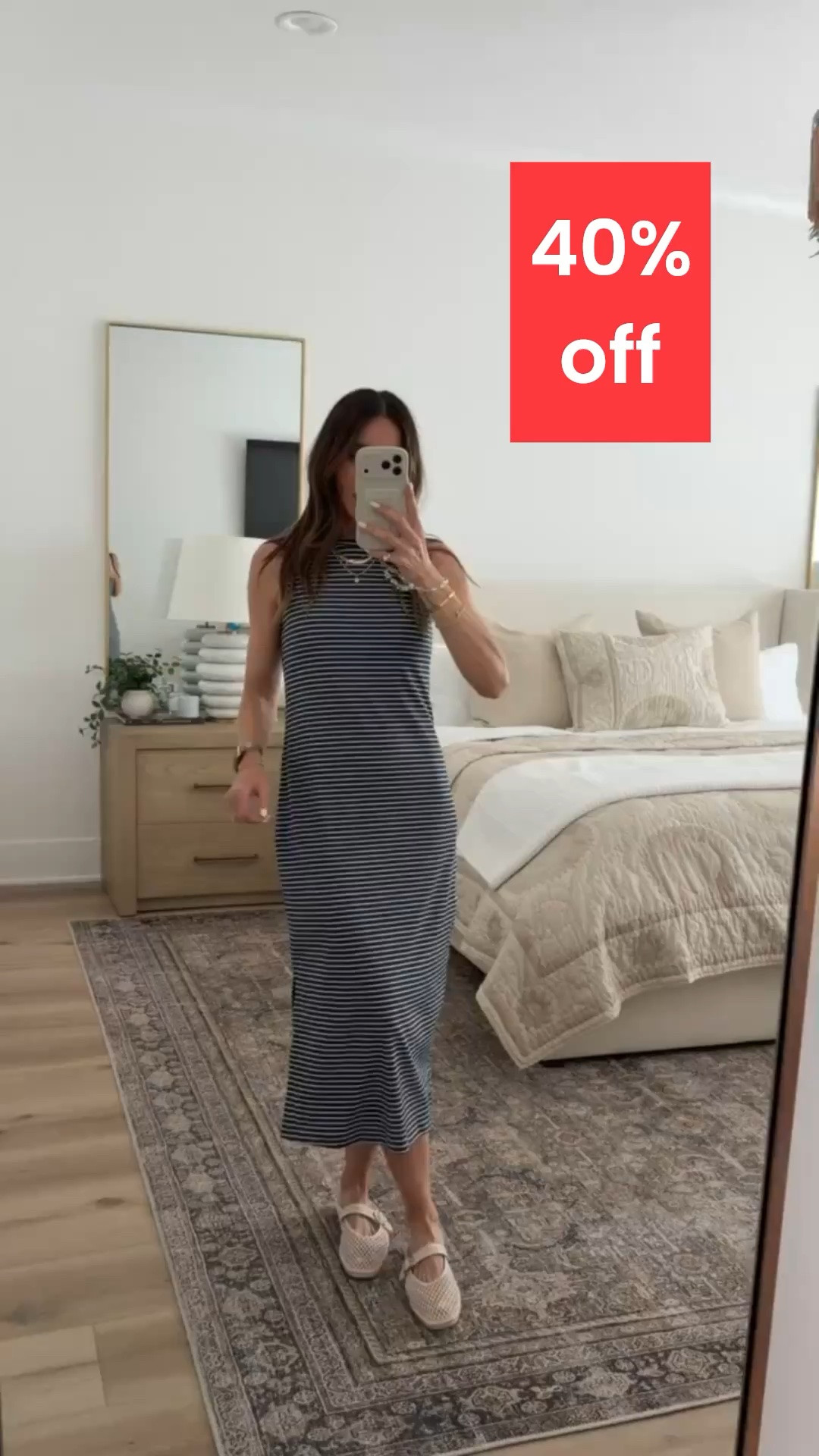 TARGET dress 40% off, I'm in size S.

striped summer dress, coastal vacation style, casual beach outfit, effortless summer look, resort ready outfit, maxi dress, coastal chic, vacation wear, summer fashion, weekend style

#LTKSaleAlert #LTKOver40