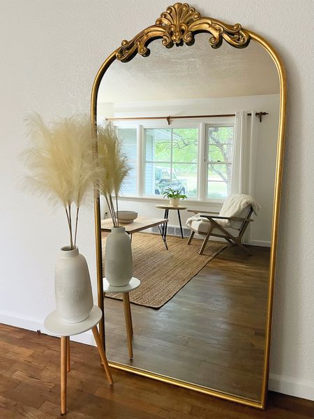 Simple living room updates 🤍

Modern minimalist, accent chair, home decor, mid century modern, aesthetic home, Anthropologie mirror dupe 

#LTKfindsunder50 #LTKhome #LTKfindsunder100