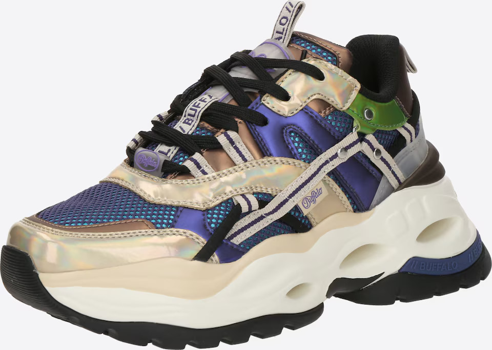 BUFFALO Sneakers laag 'TRIPLET HOLLOW' in Violetblauw | ABOUT YOU | ABOUT YOU NL