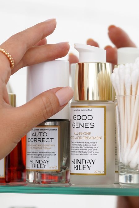 Best lactic acid treatment to keep the skin smooth and glowing. Sunday Riley Good Genes on sale at Sephora 🙌🏻 Use code TIMETOSAVE during these dates (exclusions apply):

Rouge Members – save 20% off 10/27 thru 11/6
VIB Members – save 15% off 10/31 thru 11/6
Insiders – save 10% off 10/31 thru 11/6
Sephora Collection is 30% off for all members

#LTKsalealert #LTKbeauty