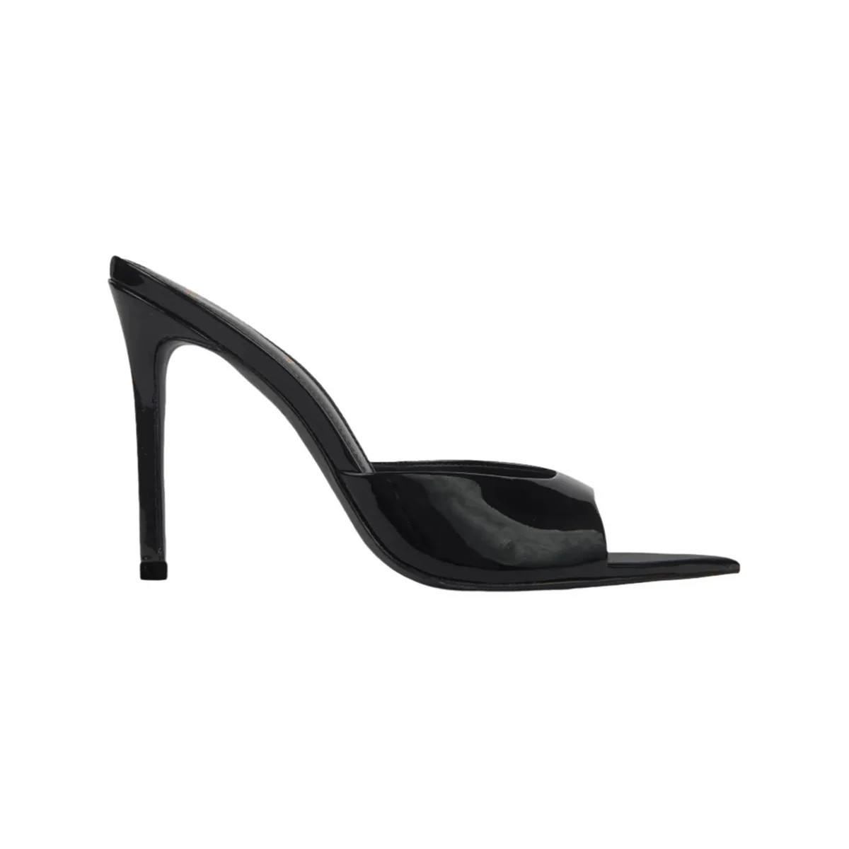 Brea in Black Patent Leather | Over The Moon