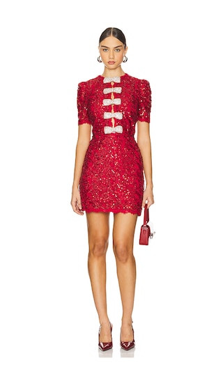 X Nicky Hilton Leyla Mini Dress in Red | Revolve Clothing (Global)