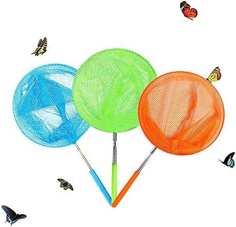Skrtuan Kids Telescopic Butterfly Fishing Nets Great for Catching Insect Net Perfect Outdoor Tool... | Amazon (US)