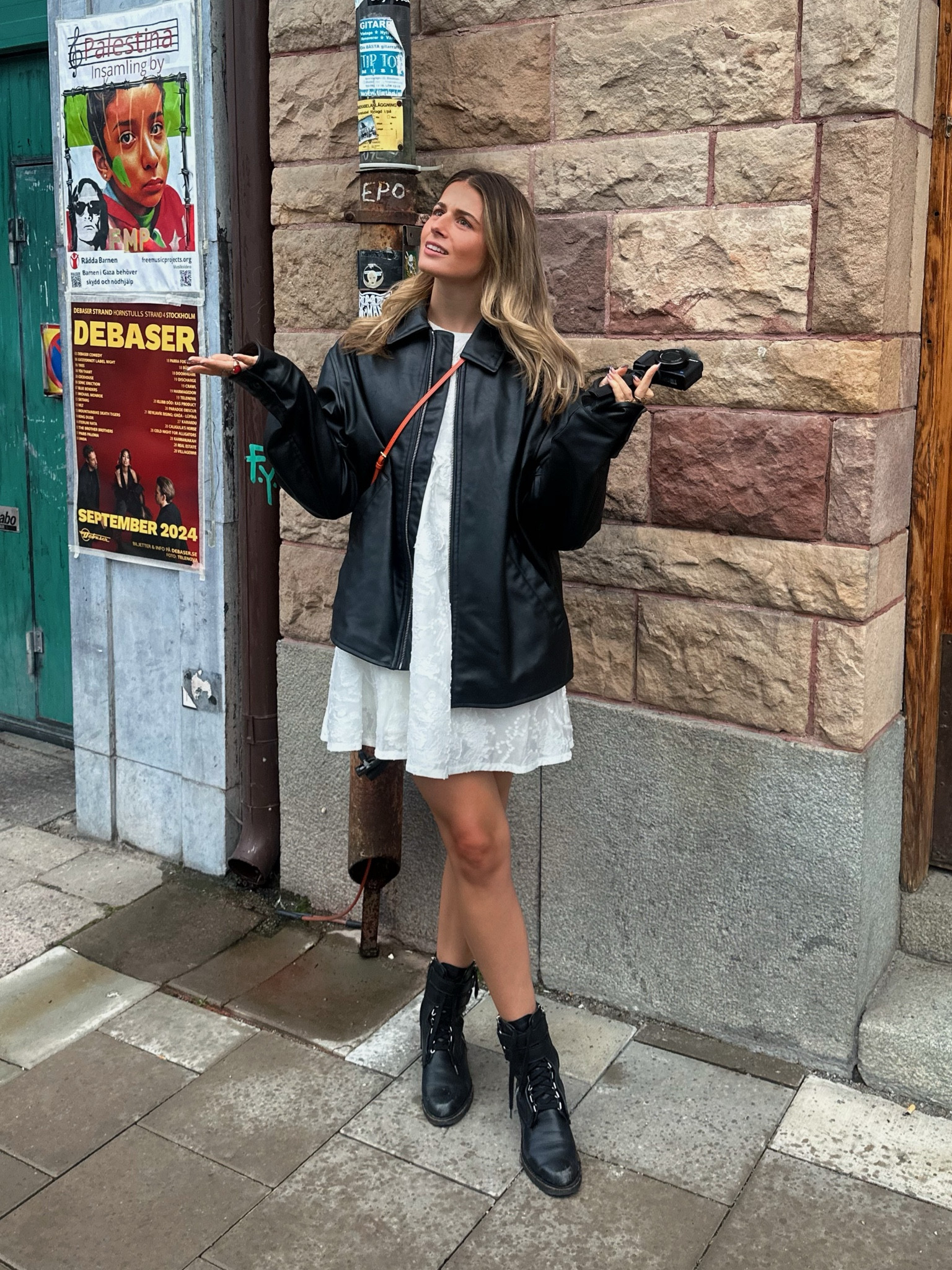 this is my new fave dress find. I’m a sucker for a cute lil’ white dress & so good with boots and a big oversized leather jacket for transitional weather xxx 

#LTKstyletip #LTKuk #LTKeurope
