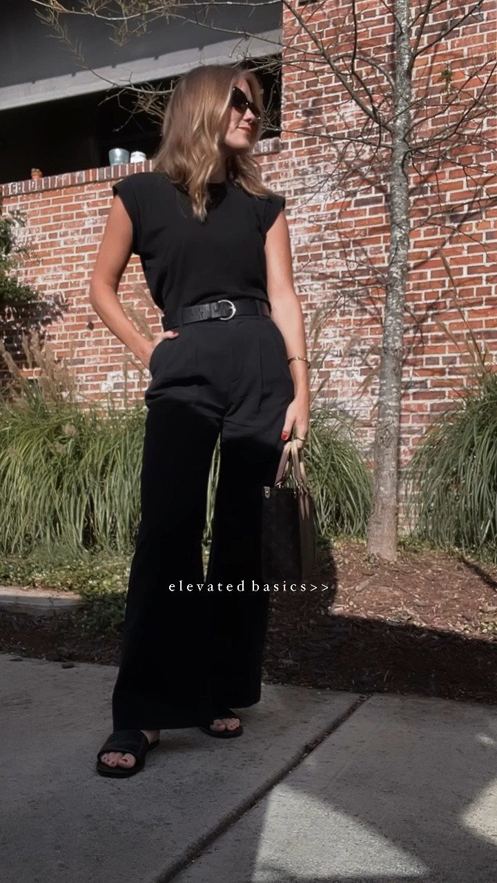 nothing basic about these basics 🖤

shirt: XS (TTS)
pants: 24, short (TTS)
shoes: 6 (TTS)


#LTKworkwear #LTKunder50 #LTKstyletip