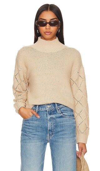 Talia Sweater in Oat | Revolve Clothing (Global)