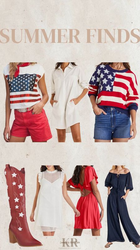 So stinking cute!! I’m obsessed with this Americana line from Venus 🇺🇸🙌🏼🧨

#LTKSeasonal #LTKStyleTip