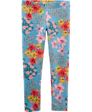 Carters Baby Girl Floral Leggings | Macys (US)