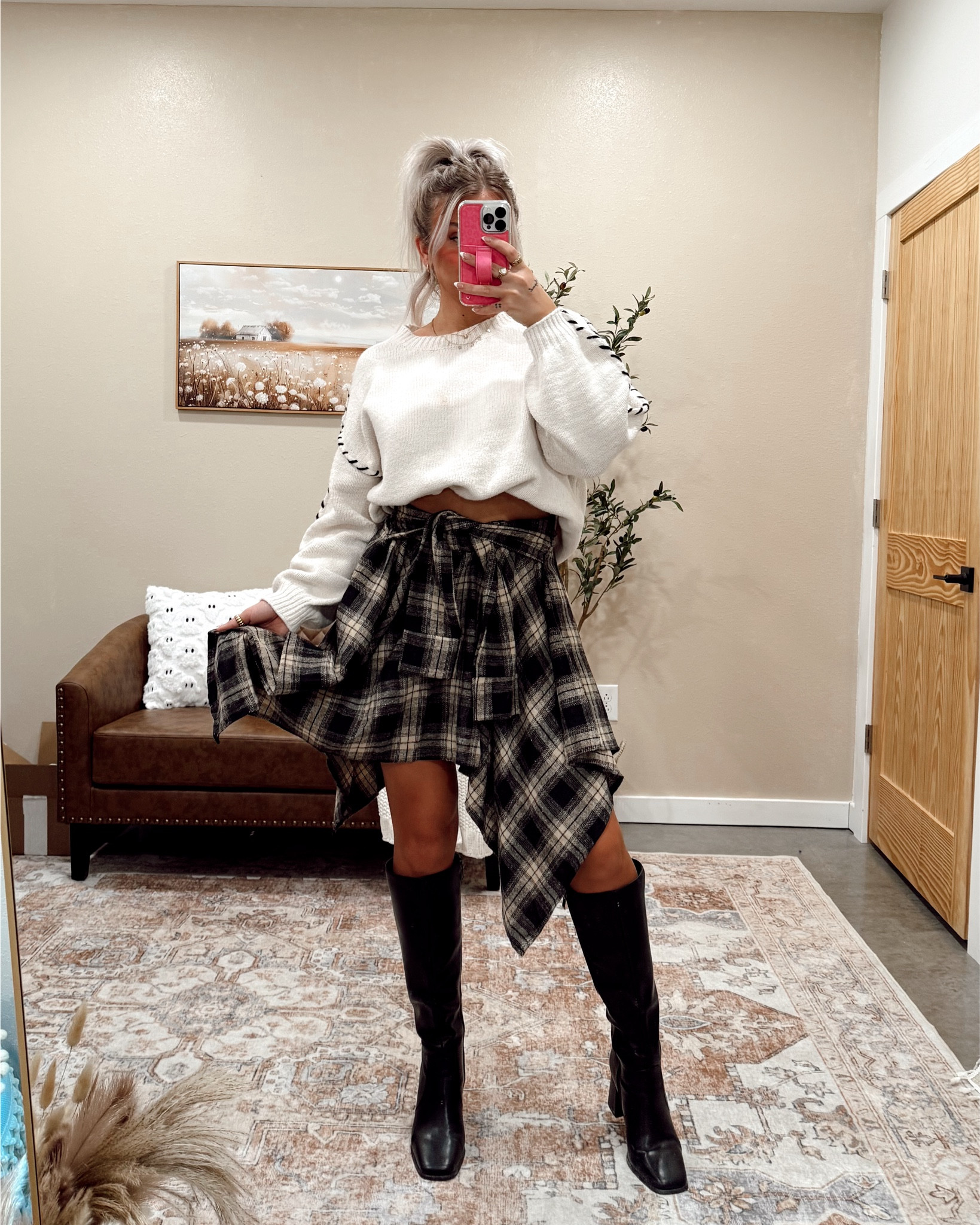 Cozy fall outfit 👢🖤

#LTKSeasonal #LTKSaleAlert #LTKStyleTip