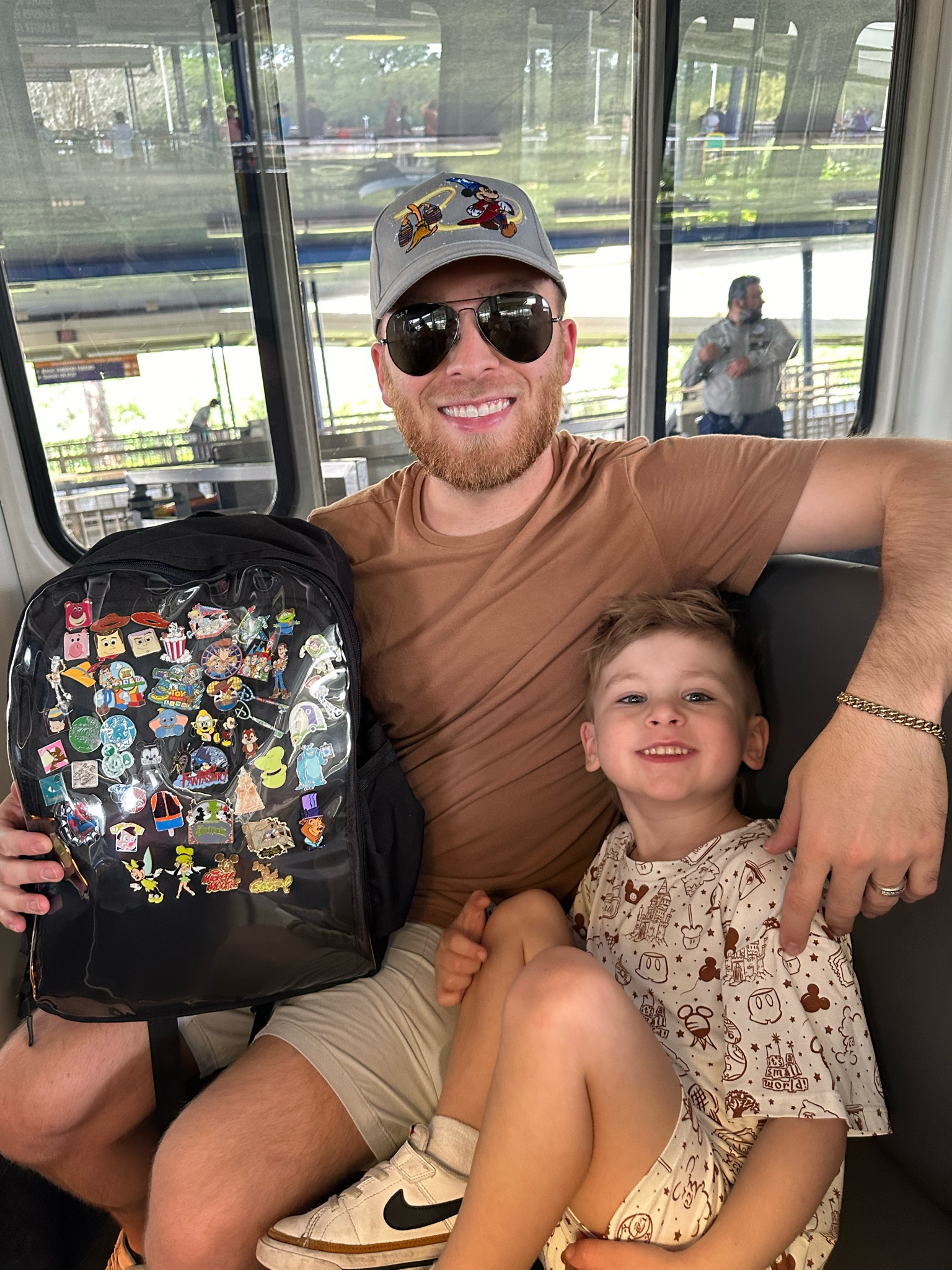 Disney pin trading book bag! Perfect to hold all your pins on display in the park! 

#LTKfamily #LTKkids #LTKfindsunder50
