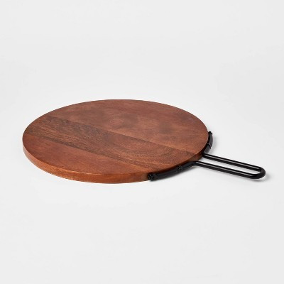 18" x 13" Wood Round Serving Board - Threshold™ | Target