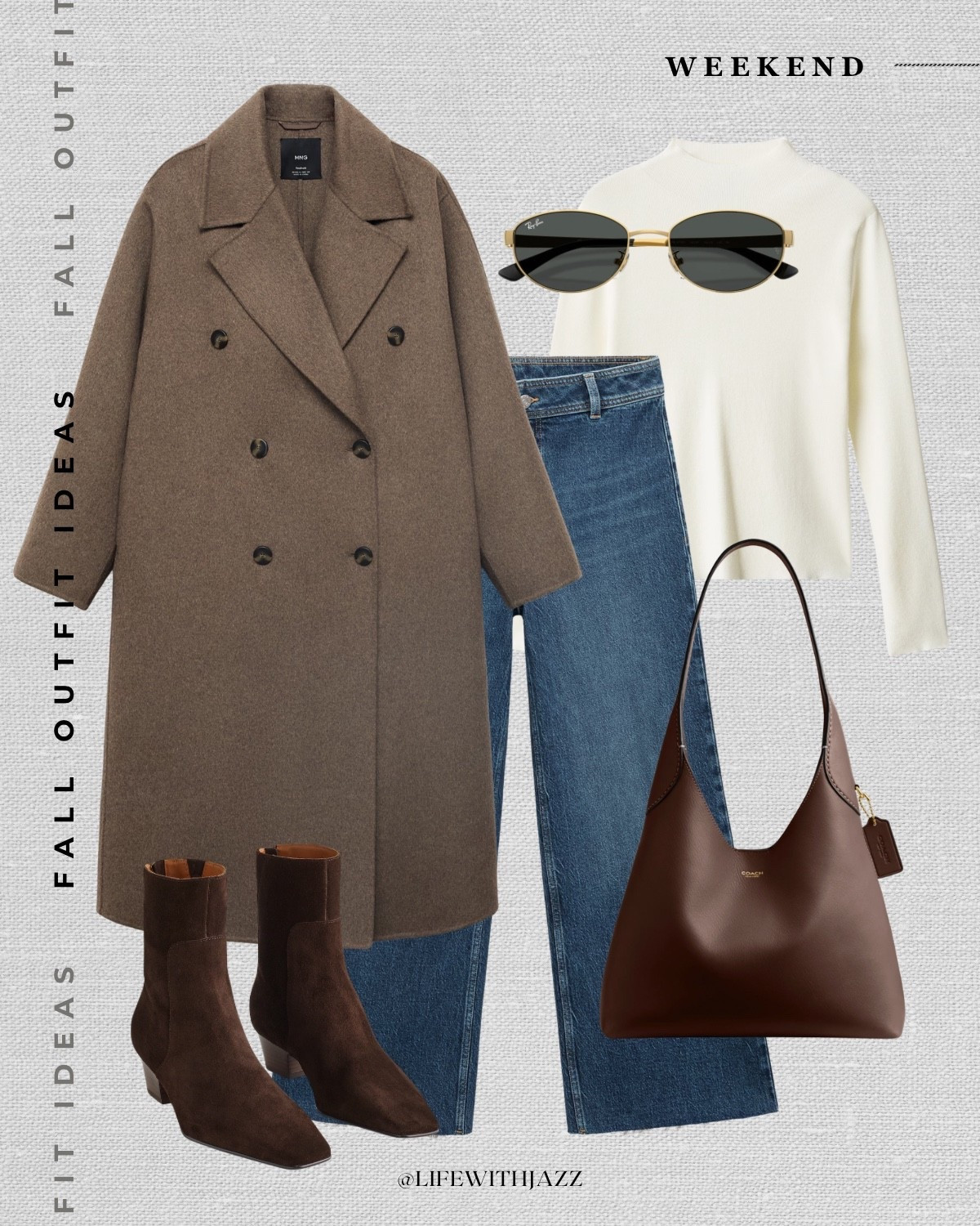 fall outfit idea: weekend

fall style, fall fashion, winter fashion, oversized wool coat, mockneck long sleeve top, blue wide leg jeans, suede boots, coach brooklyn tote, casual style, minimal & chic 

 

#LTKSeasonal #LTKStyleTip