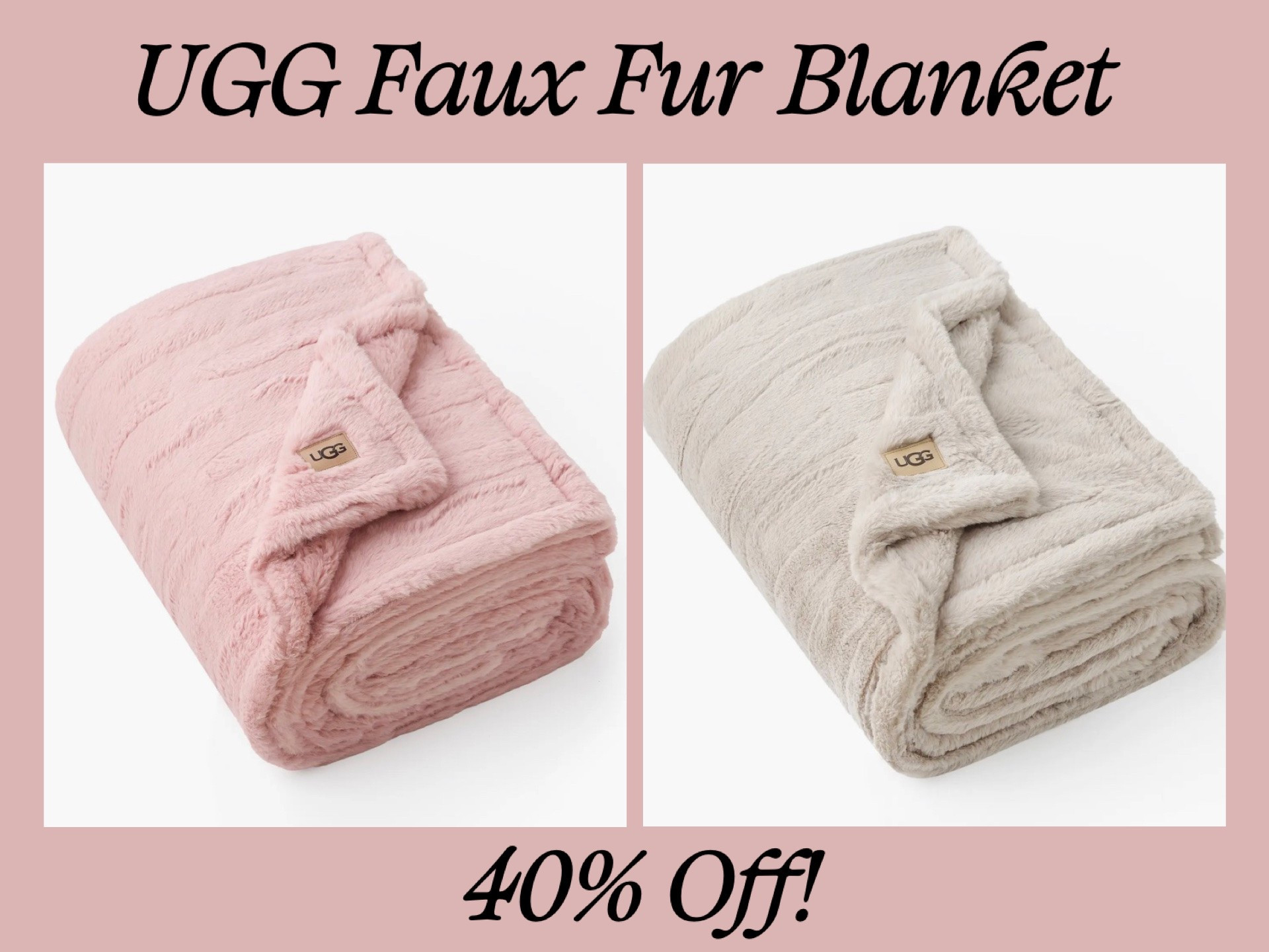 Nordstrom has UGG Faux Fur Blankets on sale for 40% Off today! These are the ultimate luxe blanket that makes an absolutely incredible gift! It’s that time of year when something like this is so nice to cozy up in, and you can’t get softer than this.

#LTKSaleAlert #LTKHome #LTKSeasonal